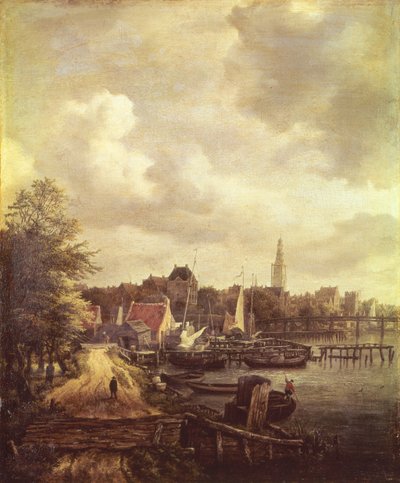 Veduta di Amsterdam da Jacob van Ruisdael